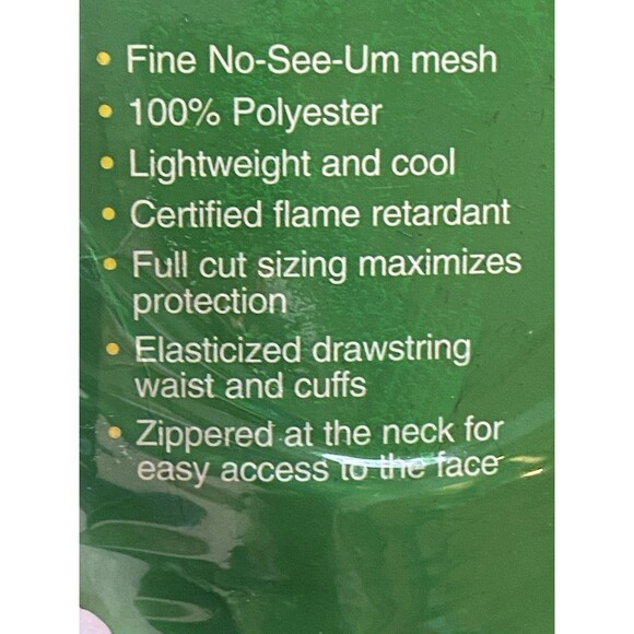 Coghlan's Bug Jacket Ultra-Fine 100% Polyester Mesh Large - Picture 2 of 4